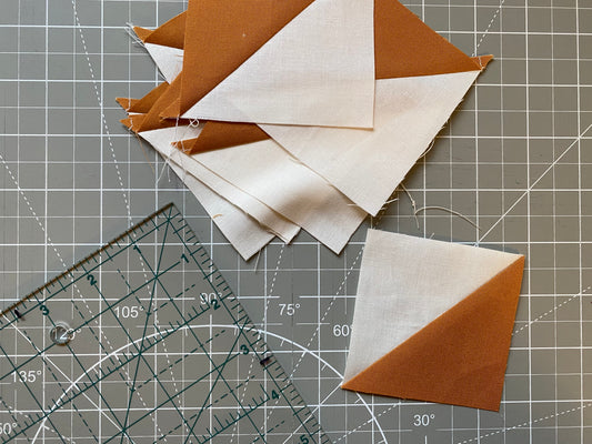 How to Trim Half Square Triangles