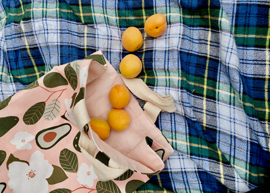 Free Canvas Lunch Tote Sewing Tutorial