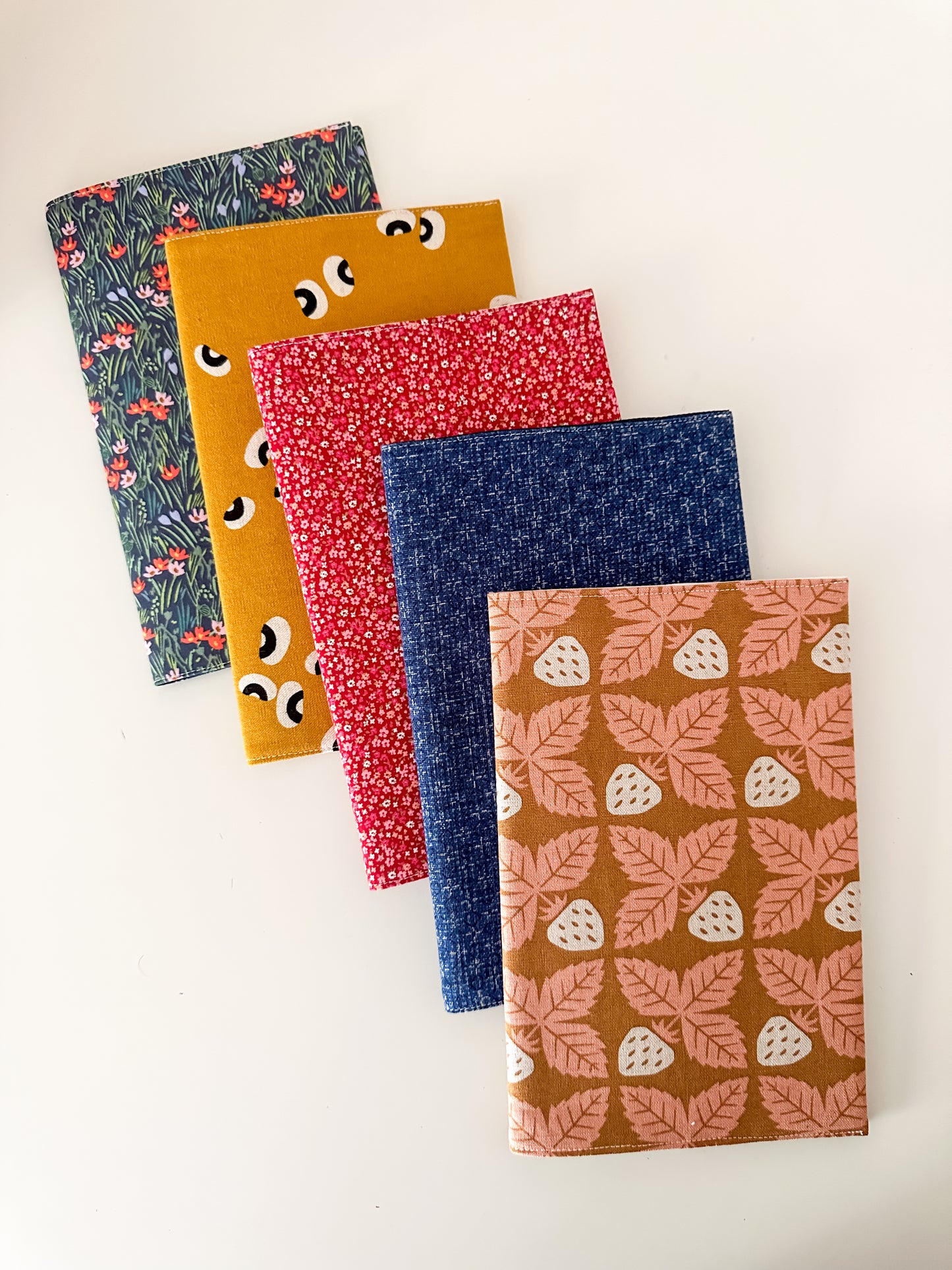 Notebook - Strawberry Fields in Gold