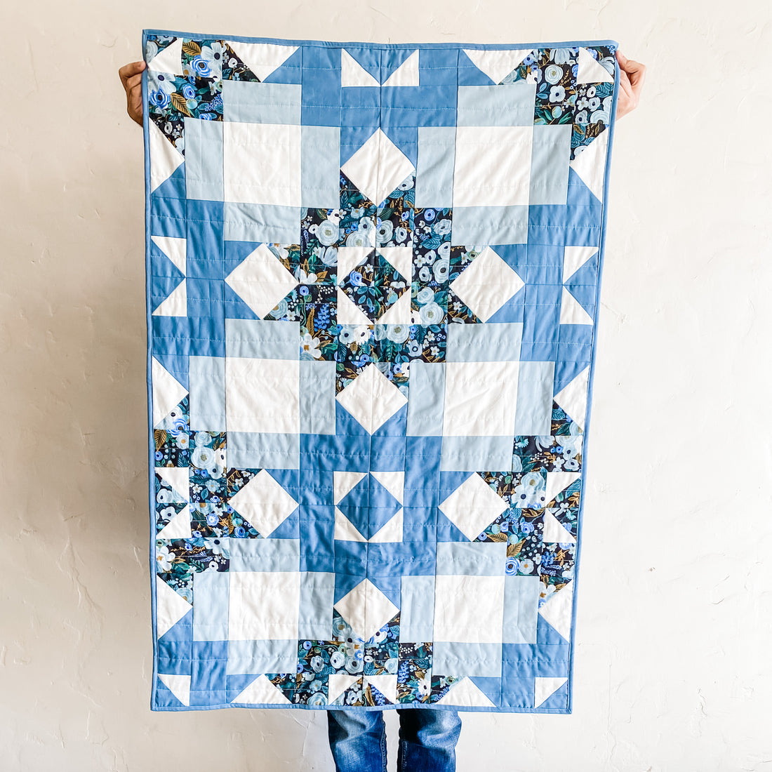 Petal Points Quilt in Rifle Paper Co. - Kit by MeeshQuilts