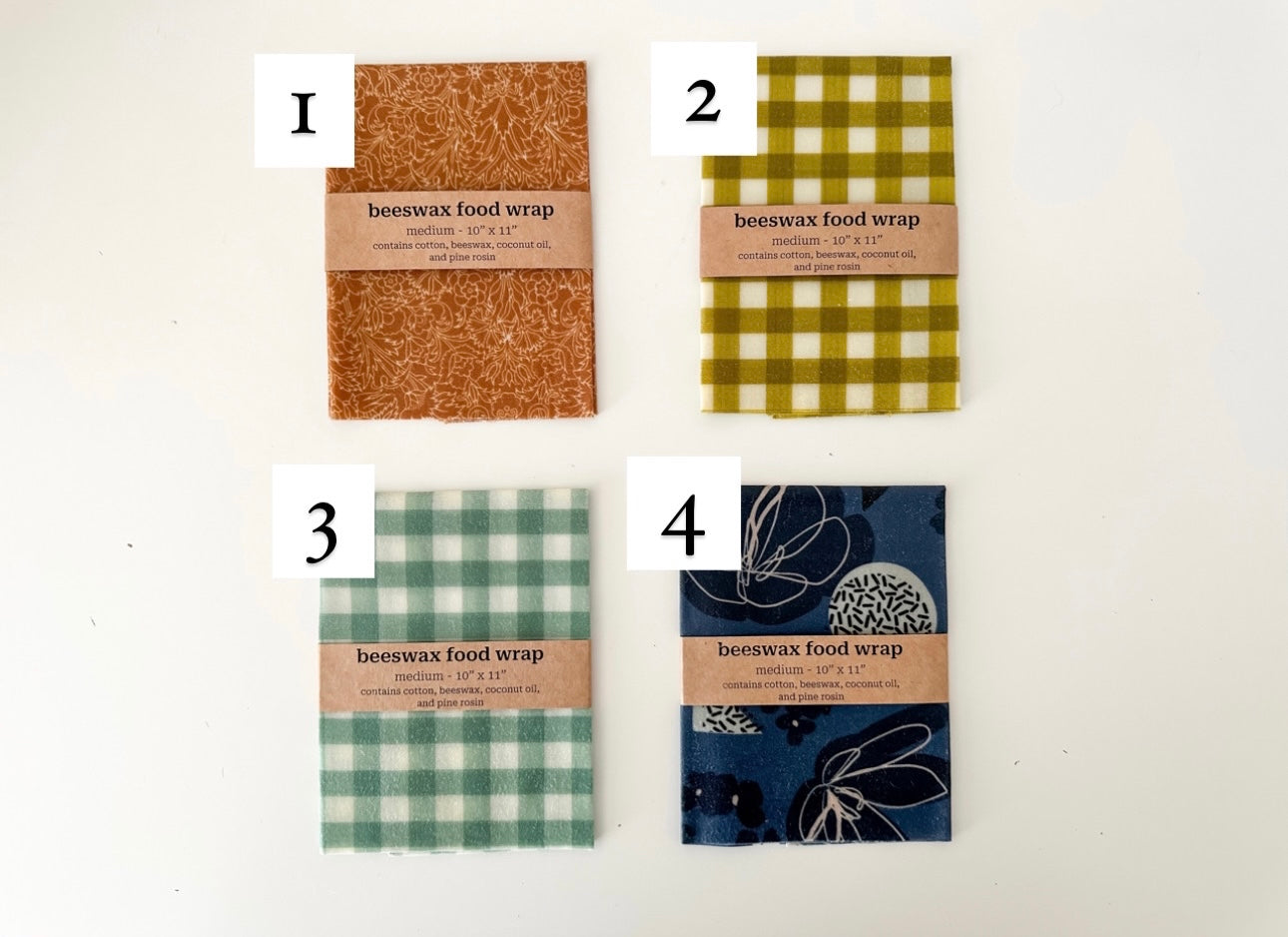 Beeswax Wraps - Medium