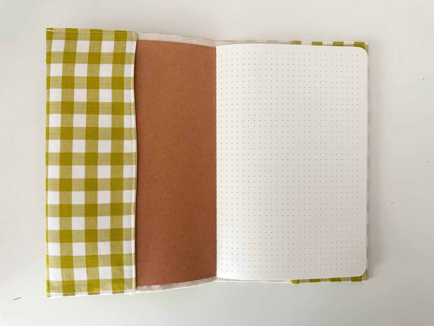 Notebook - Pickle Gingham