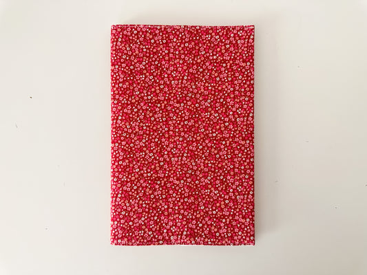 Notebook - Red Mini Floral